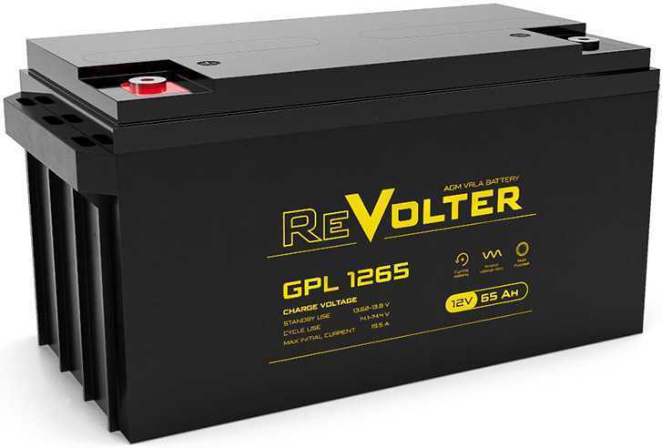 ReVolter GPL 1265 Аккумуляторы фото, изображение