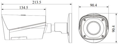 RVi-1ACT202M (2.7-12) white Камеры видеонаблюдения уличные фото, изображение